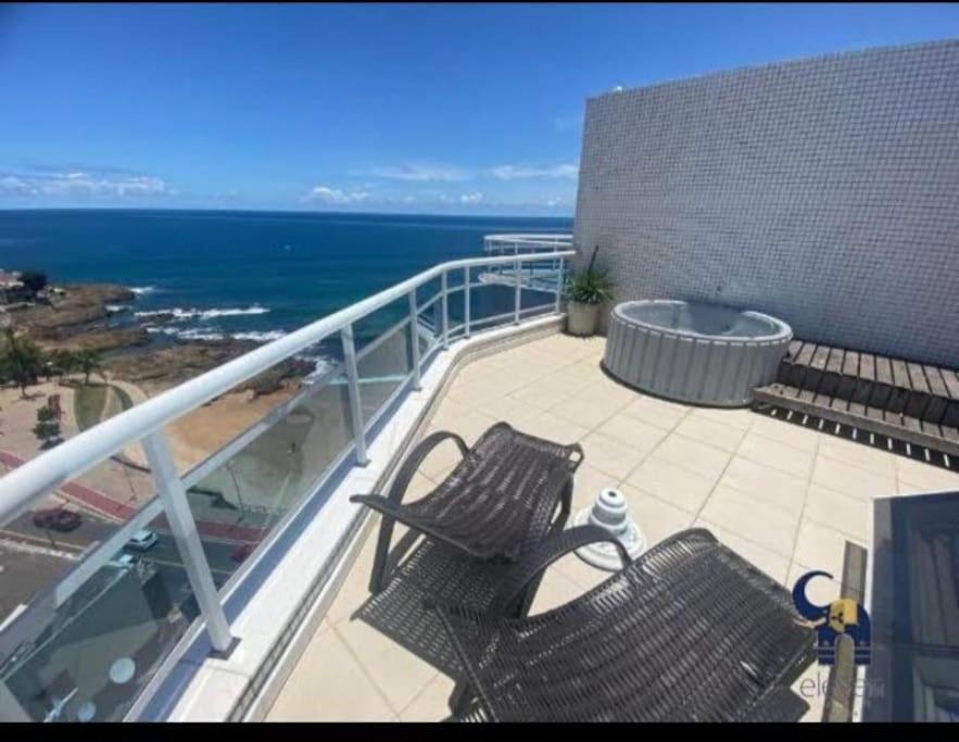 Апартаменти Cobertura Duplex Com Vista Mar! Салвадор Екстер'єр фото